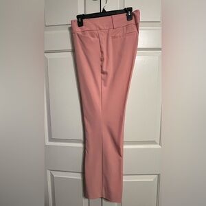 Women’s Stylish Pink Trousers by 7th Avenue New York & Company size 14 average.